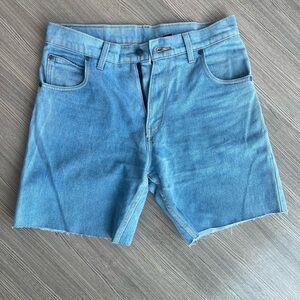32” Prison Blues Jean Shorts
